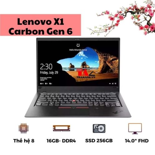 Lenovo X1 Carbon Gen 6