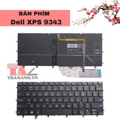 Thay Bàn phím laptop Dell XPS 9343