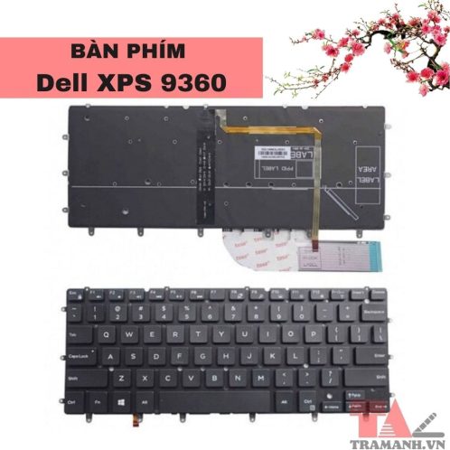 Thay Bàn phím laptop Dell XPS 9360