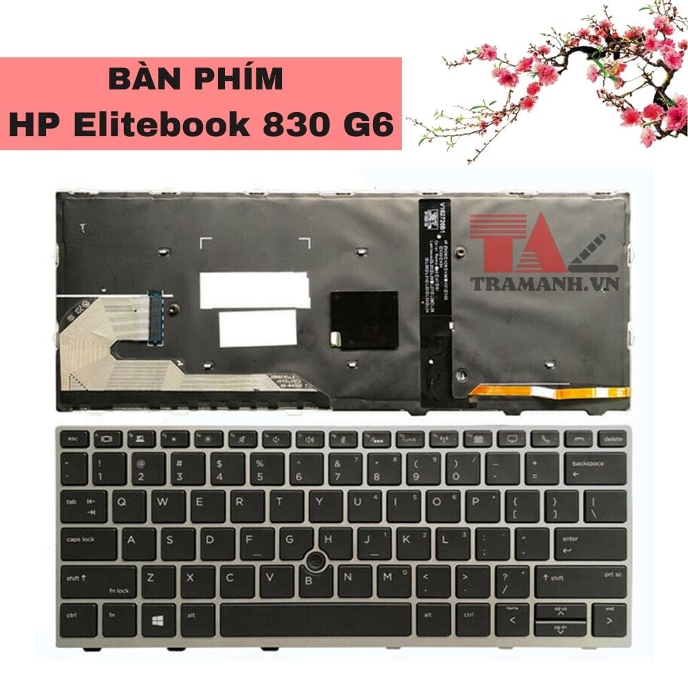 Thay Bàn phím laptop HP EliteBook 830 G6