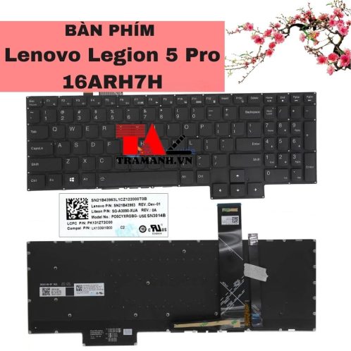 Bàn phím Lenovo Legion 5 Pro 16ARH7H