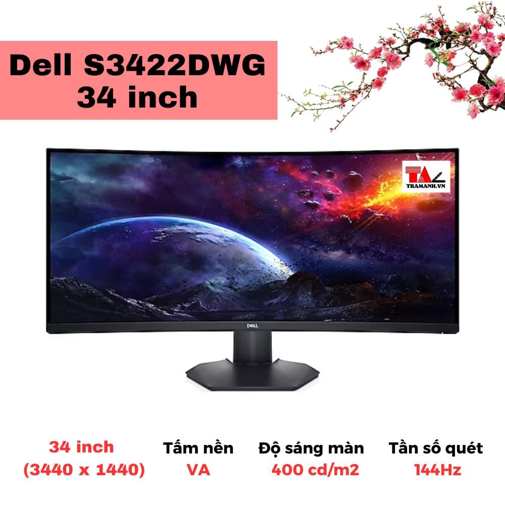 Màn hình Dell S3422DWG 34 inch Màn hình Dell S3422DWG 34 inch