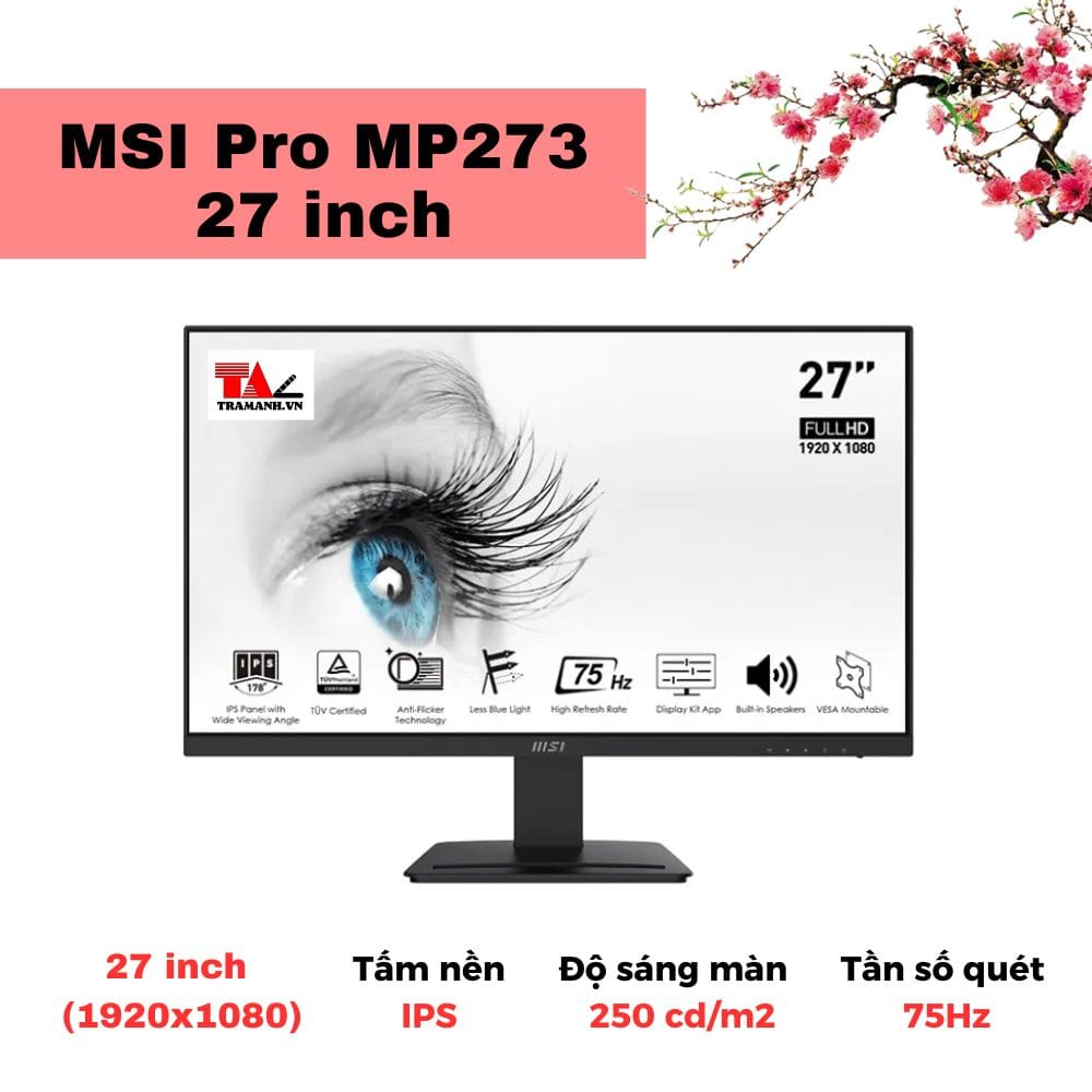 Màn hình MSI Pro MP273 27 inch Màn hình MSI Pro MP273 27 inch